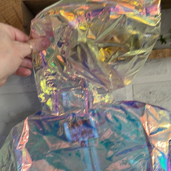 I love plum iridescent rain coat - Picture 3 of 4